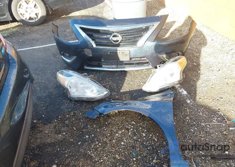 2015 Nissan Versa 1.6 Sv z USA, uszkodzony, nr VIN 3N1CN7AP6FL896340